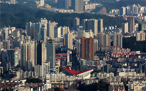 成为金利集成灶的经销商胡总湖北十堰城市风景