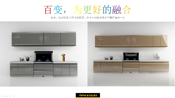 金利集成为灶百变只为更好的融合